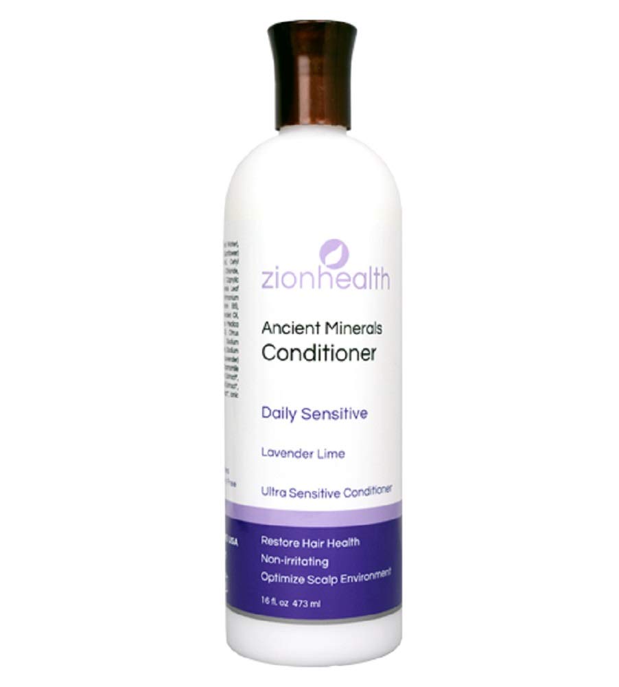 Adama Minerals Shampoo and Conditioner Set 16 oz (Daily Sensitive Lavender Lime) Beauty & Personal Care Adama Minerals