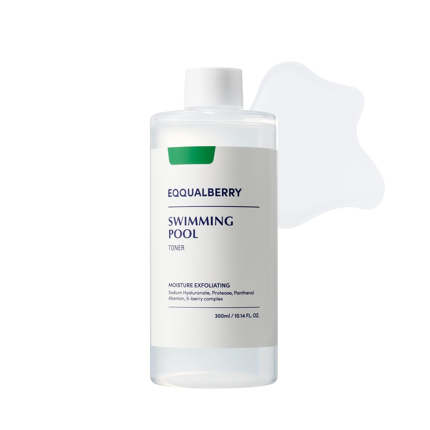 EQQUALBERRY Swimming Pool Toner - Korean Toner for Daily Exfoliating & Deep Hydration with Natural Enzyme Protease & Hyaluronic Acid, For Sensitive Beauty and Personal Care EQQUALBERRY Default Title
