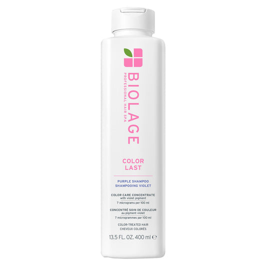 Biolage Color Last Purple Shampoo - pH Balancing Shampoo for Color-Treated Blonde Hair, Neutralizes Brass & Unwanted Warm Tones, Violet Pigments Beauty & Personal Care Biolage