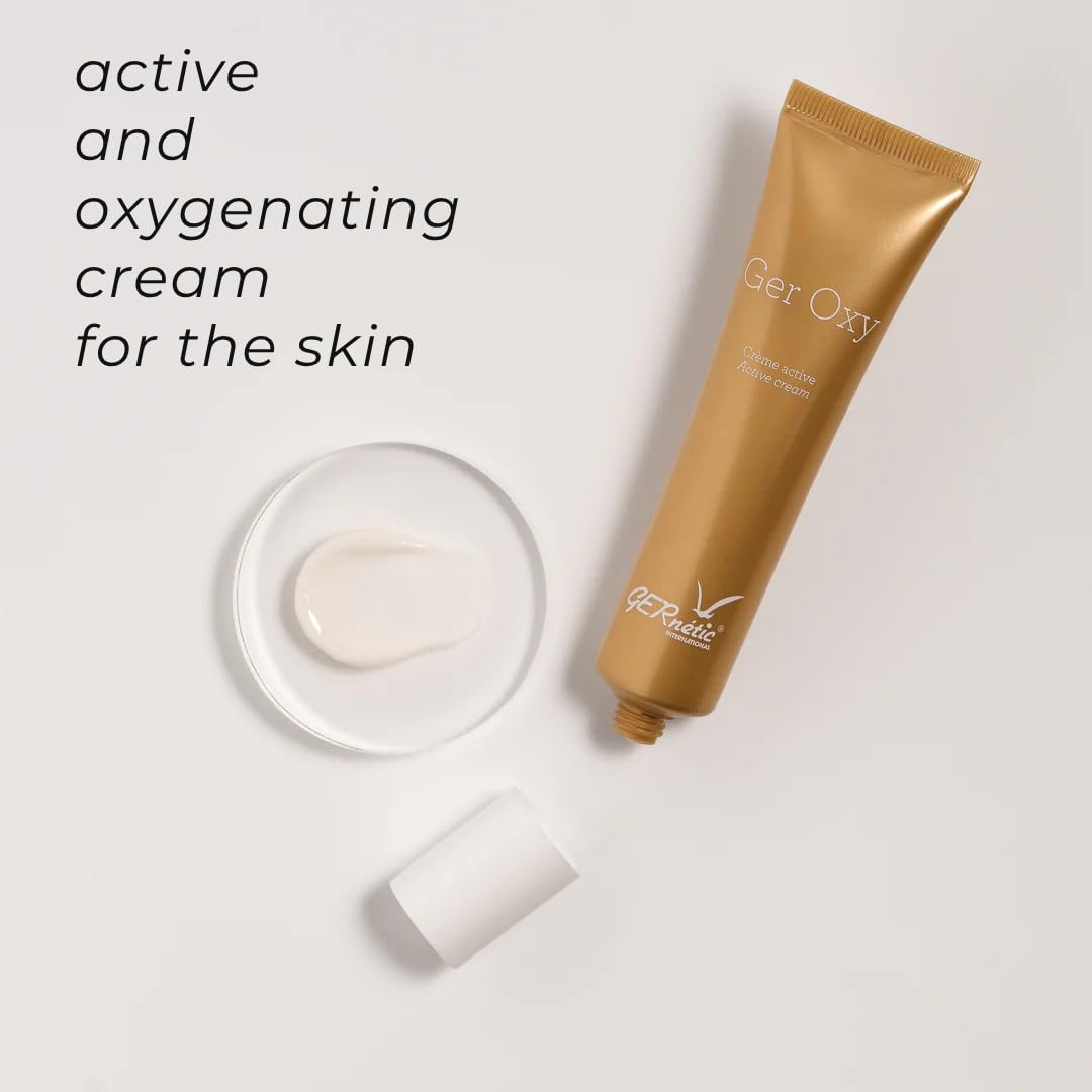 Gernetic Ger Oxy, Oxygenating Pollution Protection Face Cream, Revitalizing Daily Moisturizer for Dull Skin, 40ml Beauty & Personal Care Gernetic International