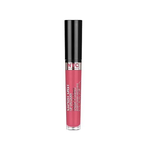 N.Y.C. New York Color Expert Last Lip Lacquer, Central Park Passion, 0.15 Fluid Ounce Beauty & Personal Care NYC