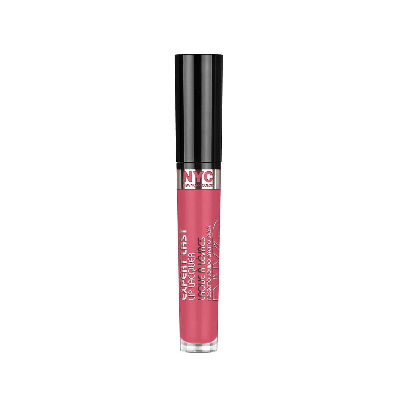 N.Y.C. New York Color Expert Last Lip Lacquer, Central Park Passion, 0.15 Fluid Ounce Beauty & Personal Care NYC