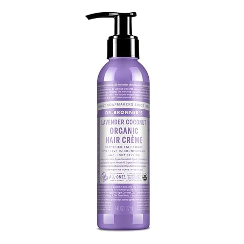 Dr. Bronner's - Organic Hair Creme (Lavender Coconut, 6 Ounce) Beauty & Personal Care Dr. Bronner's