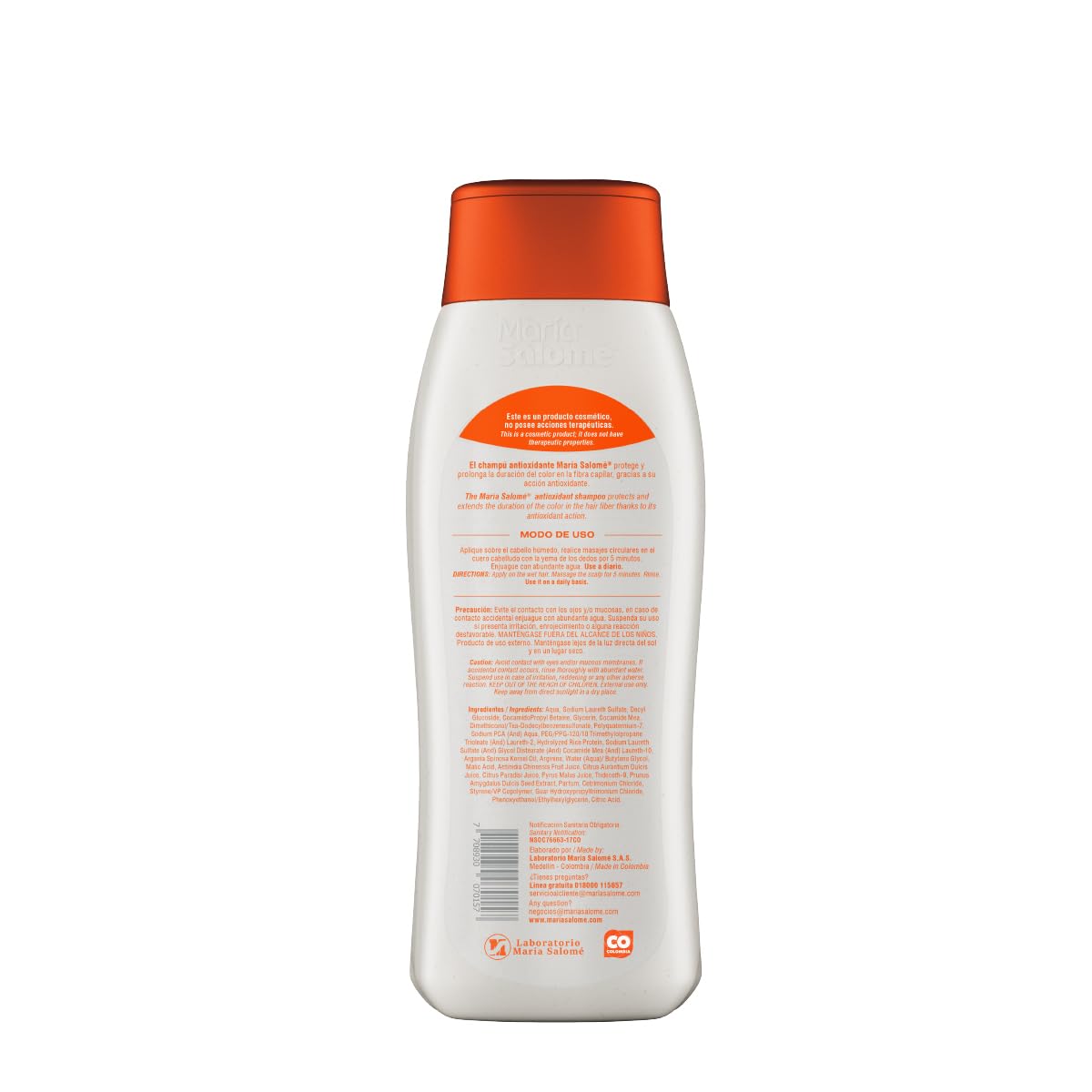 María Salomé Maria Salome Color Care protection Kit for Dyed, Bleached or Chemically treated Hair - Shampoo 13.5 fl.oz. + Conditioner 13.5fl.oz Beauty & Personal Care Maria Salome