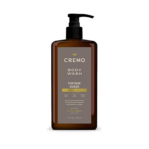 Cremo Rich-Lathering Vintage Suede Body Wash for Men, 32 Fl Oz Beauty & Personal Care Cremo