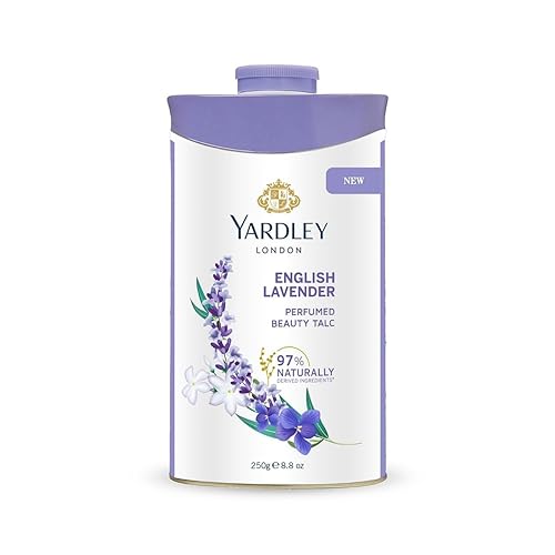 Yardley English Lavender Perfumed Talc | 250g ( 8.81 Ounce) | Pack of 1 Beauty & Personal Care Yardley