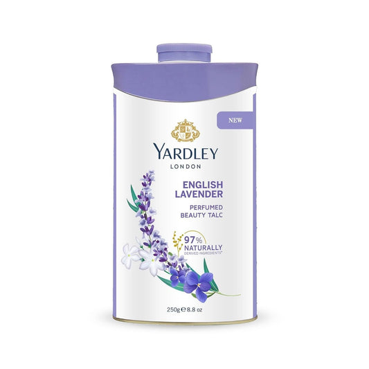 Yardley English Lavender Perfumed Talc | 250g ( 8.81 Ounce) | Pack of 1 Beauty & Personal Care Yardley