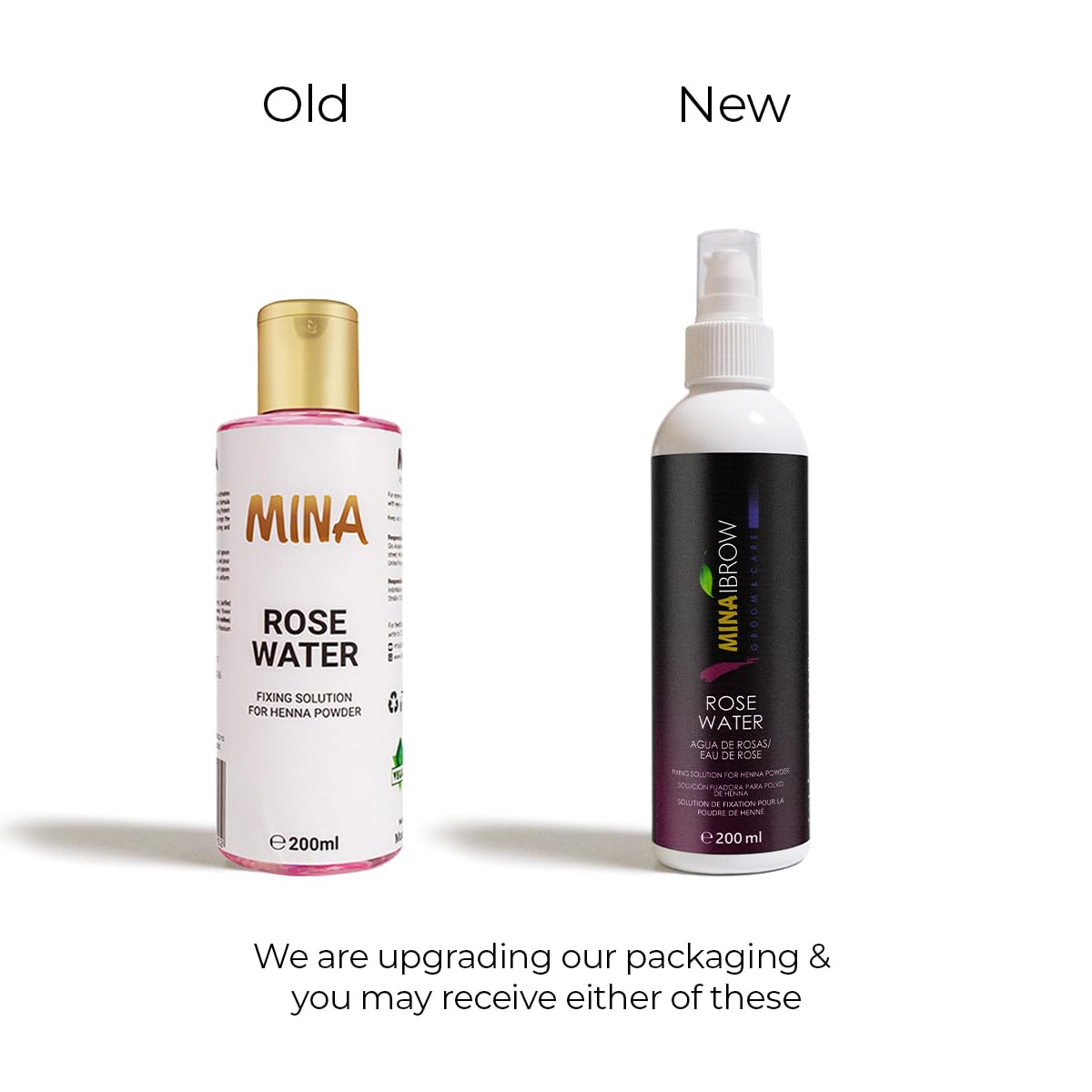 MINA iBrow Henna Hair Color Professional Tint Kit with Rose Water | Covers Gray Hair-Lasts up to 6 weeks | No Ammonia No Lead | Vegan & Cruelty Free | Beauty and Personal Care MinaiBrow