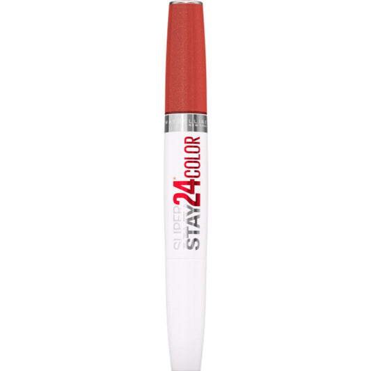 MAYBELLINE Super Stay 24 2-step Long Lasting Liquid Lipstick and Lip Balm, 915 Sultry Amber, 1 count Beauty & Personal Care MAYBELLINE
