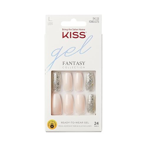 KISS Gel Fantasy Sculpted Nails- FRIENDS Beauty & Personal Care KISS