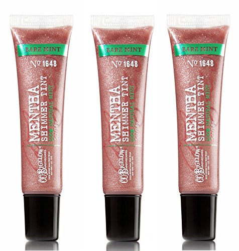 Bath & Body Works C.O. Bigelow 3 Pack Mentha Shimmer Tint Bare Mint #1648 Beauty & Personal Care C. O. Bigelow