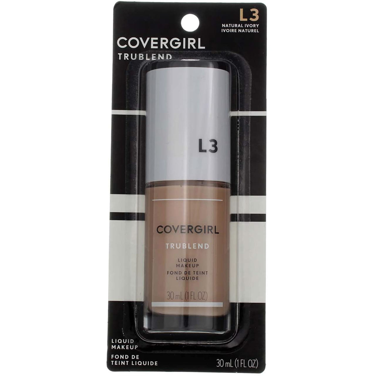 CoverGirl Trublend Natural Ivory Liquid Makeup -- 2 per case.
