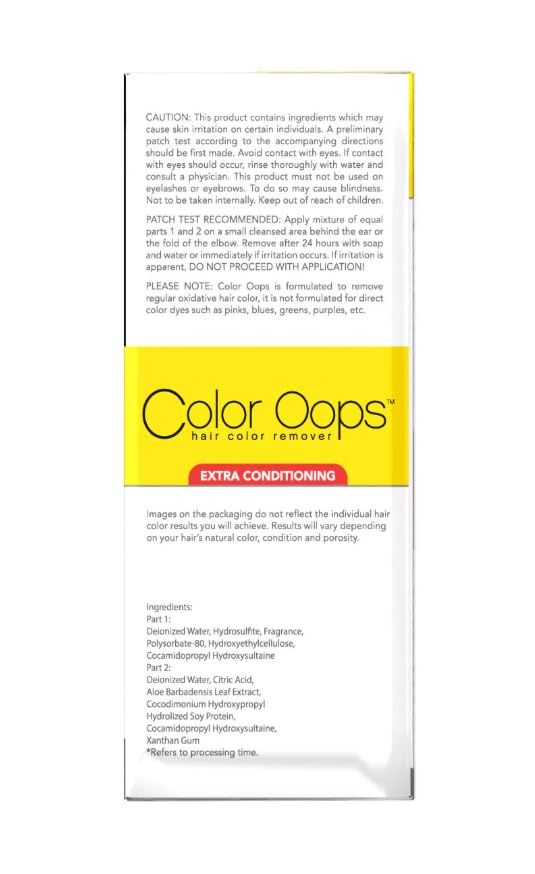 Color Oops Color Remover Extra Conditioning 4oz. (6 Pack) Beauty & Personal Care Developlus