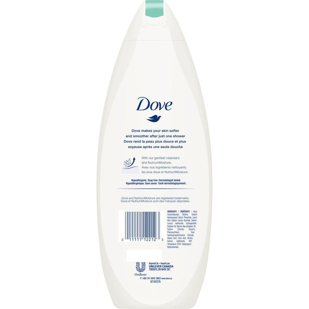 Dove Sensitive Skin Beauty Body Wash 12 oz (Pack of 6) Beauty & Personal Care Dove