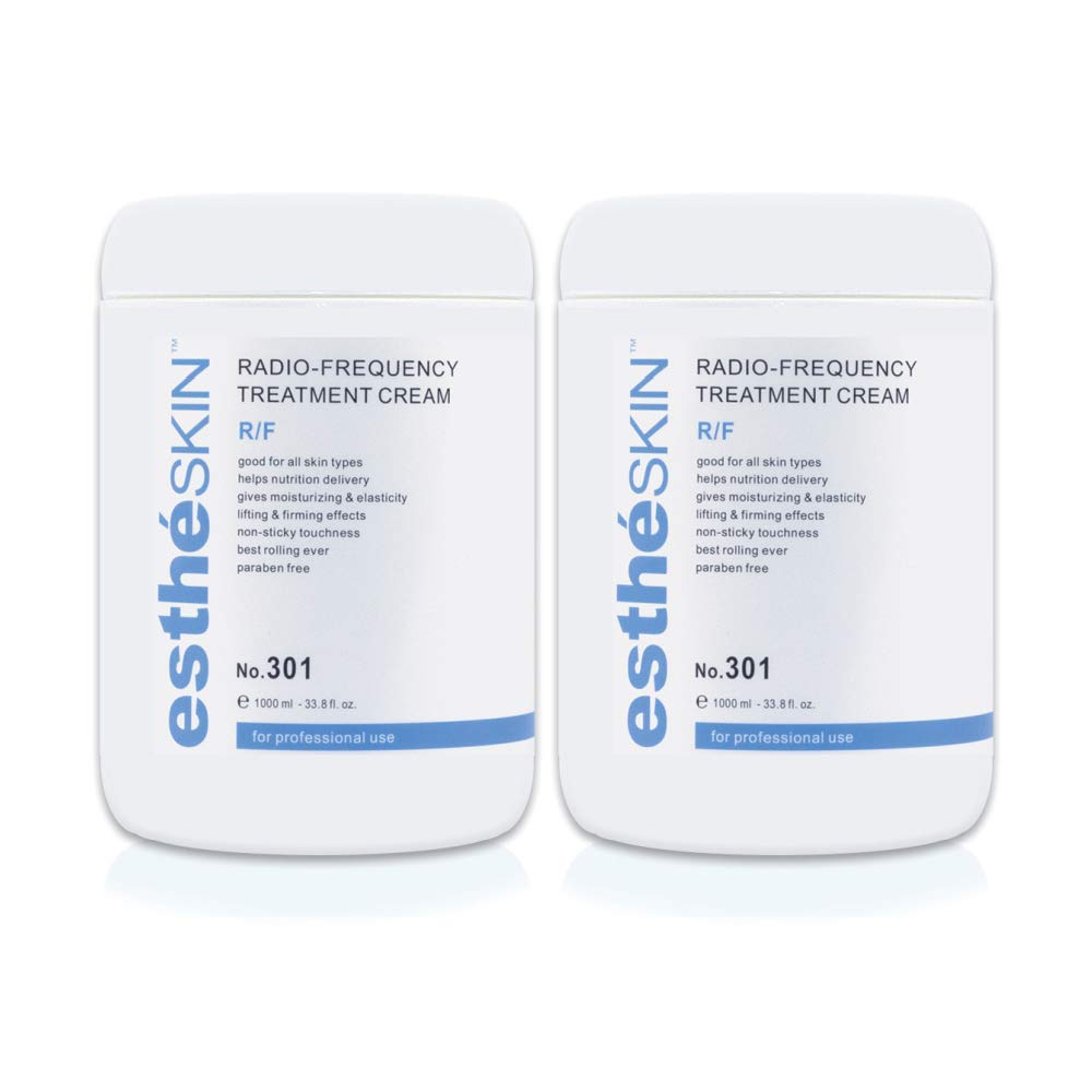 estheSKIN RF Cream for Professional Radio Frequency Treatment, 33.8 fl.oz. / 1000 ml (2-Pack) Beauty & Personal Care estheSKIN