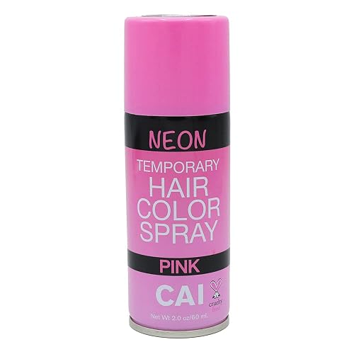 CAI Beauty NYC Hair and Body Glitter Spray (Neon Pink) Beauty & Personal Care CAI BEAUTY NYC