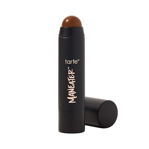 tarte maneater silk stick bronzer - Buildable Lightweight Cream Bronzer, Natural Matte Finish, Vegan & Cruelty-Free, full size, nightfall Beauty & Personal Care tarte