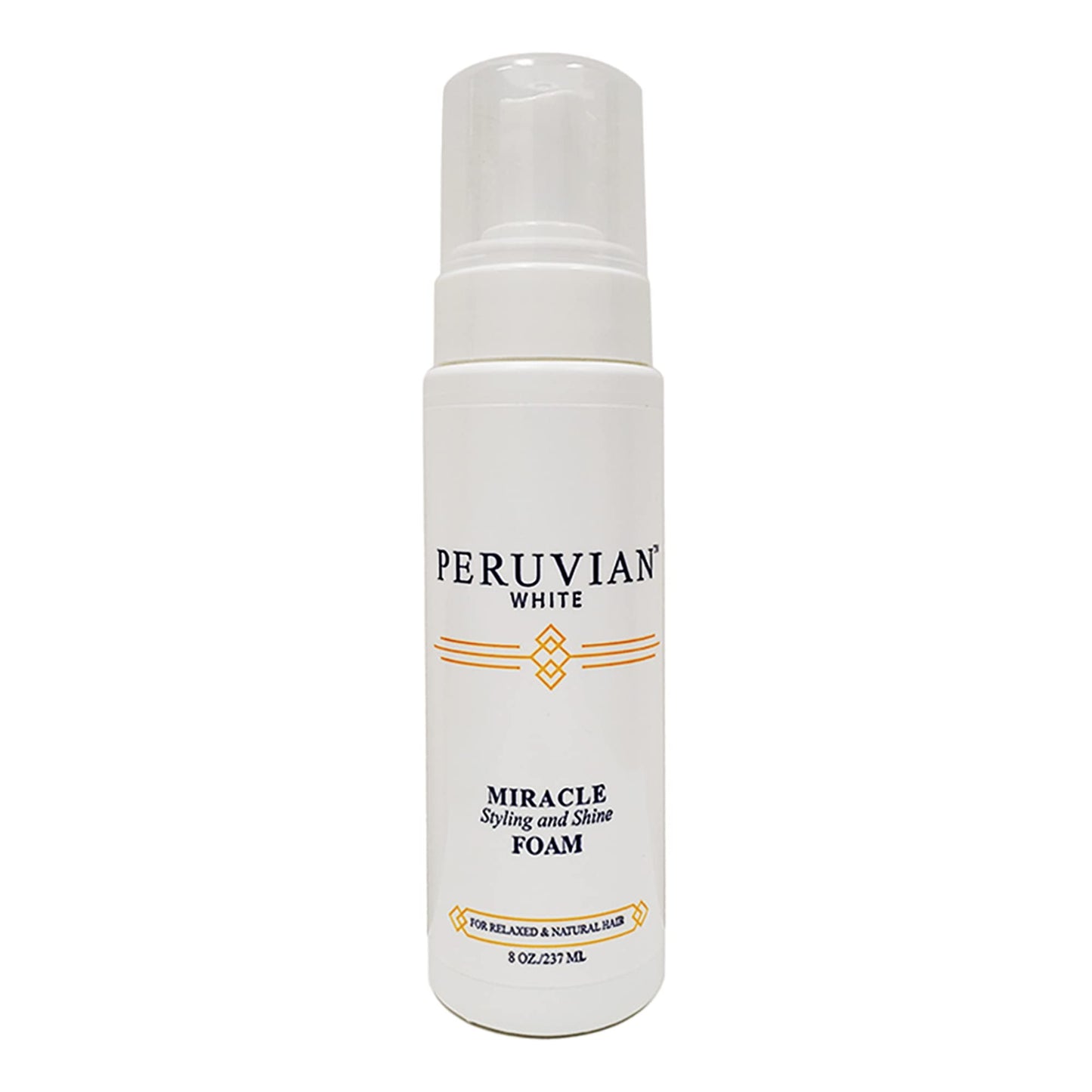 Peruvian white Miracle Styling and Shine Foam Mousse, 8 oz. Beauty and Personal Care Peruvian white