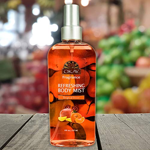 Refreshing Body Mist Tropical Fever Leaves You Beautifully Scented Fully Refreshed Will Awaken Your Senses Leaving You Feeling Revitalized Beauty & Personal Care OKAY