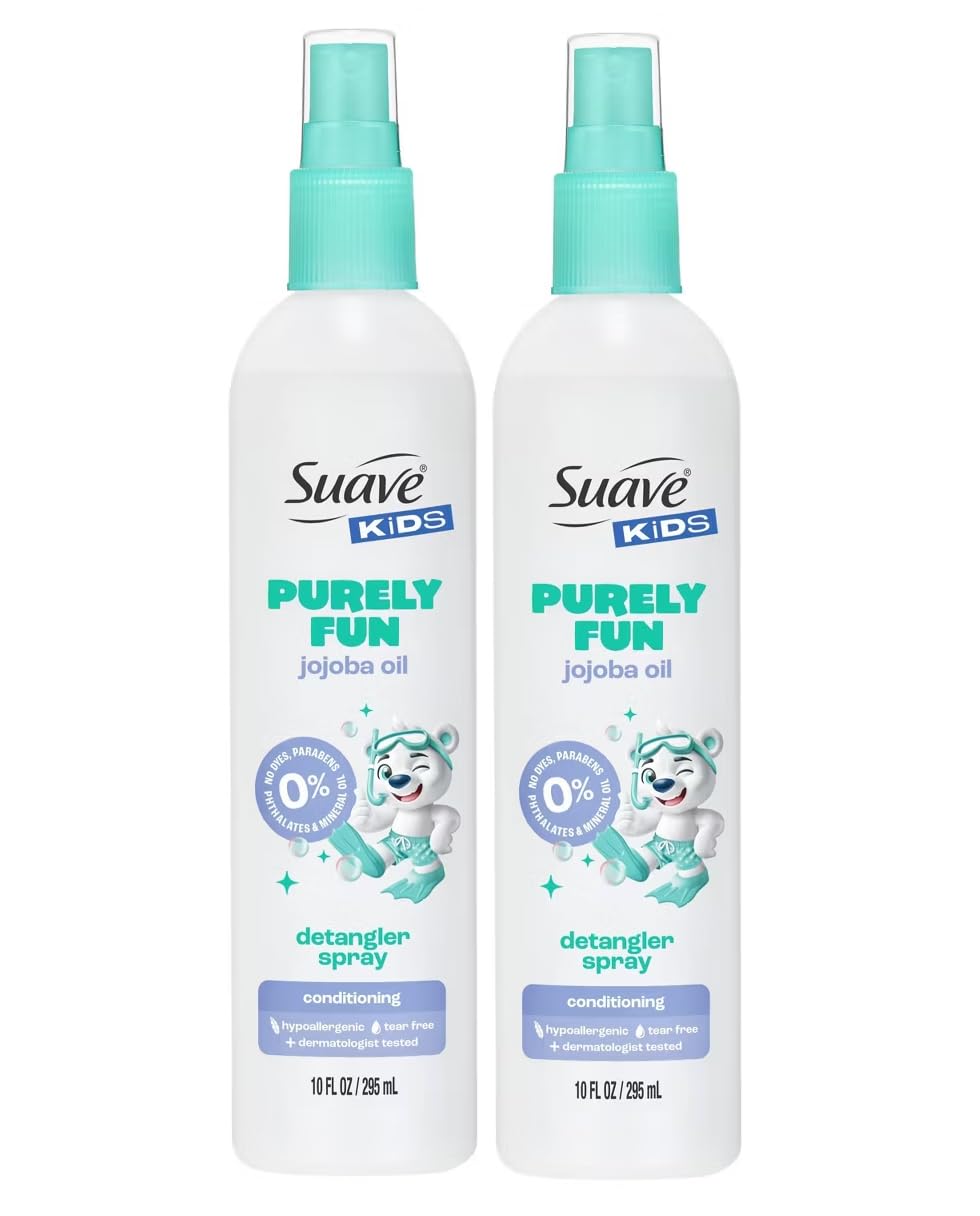 Suave Kids Detangler, Purely Fun, 10 Ounce (Pack of 2) Beauty & Personal Care Suave