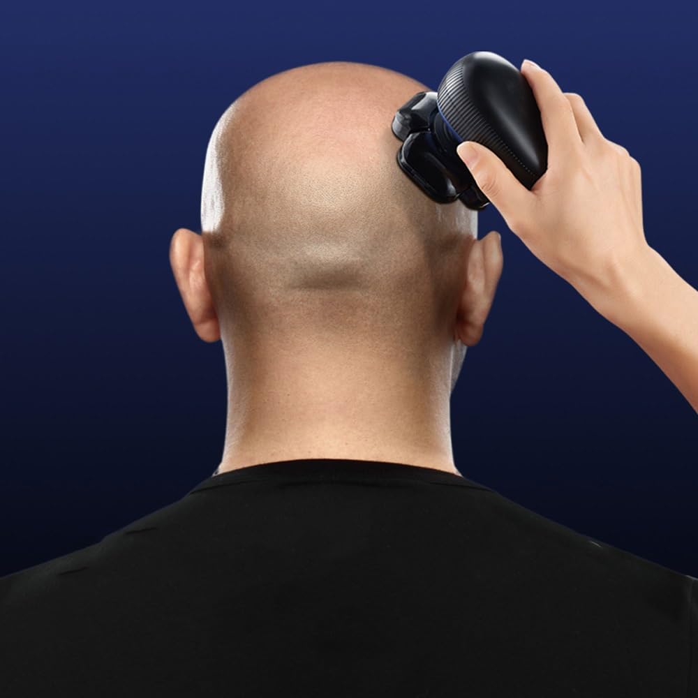 Head Shavers for Bald Men, 6 In 1 Electric Shavers For Bald Men Razor Upgraded 9D Floating Cutter Grooming Head Shaver Wet And Dry Cordless Trimmer Beauty and Personal Care EKHOU