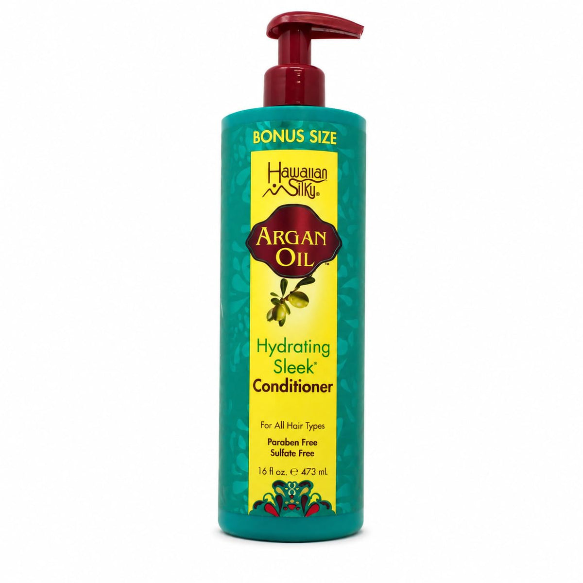 Hawaiian Silky Argan Oil Hydrating Sleek Conditioner, 16 fl oz