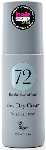 72 Hair Blow Dry Cream Anti Frizz Heat Protection Beauty & Personal Care 72