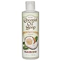 NutriBiotic - Pure Coconut Oil Soap, Unscented 8 Oz | Certified Organic, Unrefined, Biodegradable | Vegan & Made without GMOs, Gluten, Parabens or Beauty & Personal Care NutriBiotic