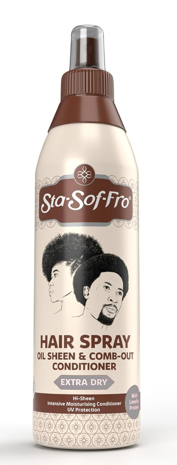 Sta-Sof-Fro Hair & Scalp Spray Comb Out Conditioner with Lanolin, Extra Dry (350mL) Beauty & Personal Care Sta-Sof-Fro