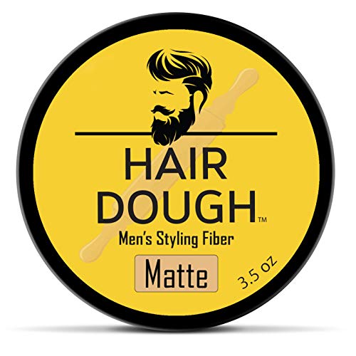 Hair Dough Styling Clay For Men, Matte Finish Molding Hair Wax Paste Quiff, Strong Hold Without The Shine Beauty and Personal Care Hair Dough Default Title