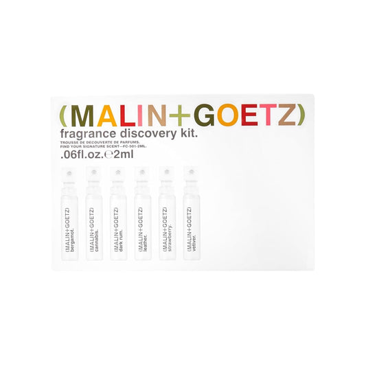 MALIN+GOETZ Discovery Eau De Parfum, 6 x 0.3 Fl. Oz. Unisex Fragrance Gift Set Clean & Modern Scents, Travel-Friendly Vials Vegan & Cruelty Free Beauty & Personal Care MALIN+GOETZ