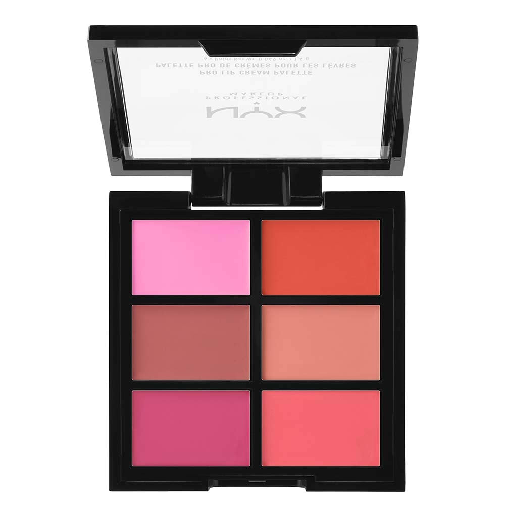 NYX PROFESSIONAL MAKEUP Pro Lip Cream Palette, The Pinks, 0.317 Ounce Beauty & Personal Care NYX PROFESSIONAL MAKEUP