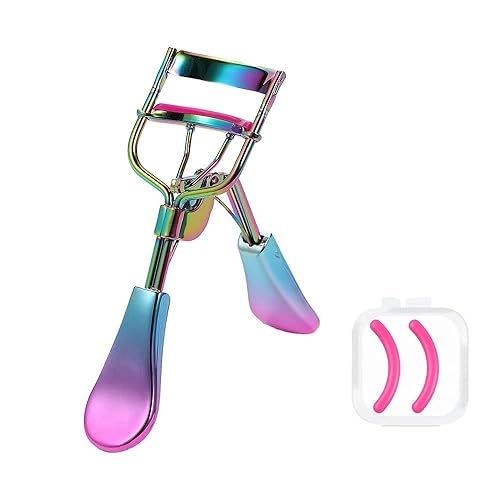 SinPinEra Eyelash Curler with 2 Advanced Silicone Refill Pads & Fits All Eye Shapes - Start a Beautiful Story Now! (Multi-Colored) Beauty & Personal Care SinPinEra