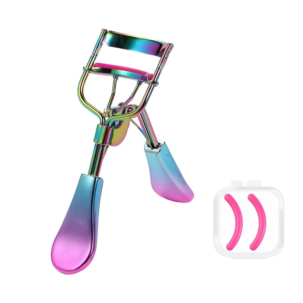 SinPinEra Eyelash Curler with 2 Advanced Silicone Refill Pads & Fits All Eye Shapes - Start a Beautiful Story Now! (Multi-Colored) Beauty & Personal Care SinPinEra