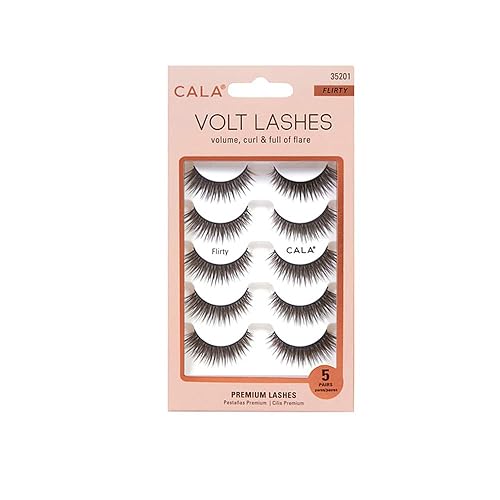 Light So Shine Volt Lashes volume, curl & full of flare 5 pairs (Flirty) Beauty & Personal Care Cala