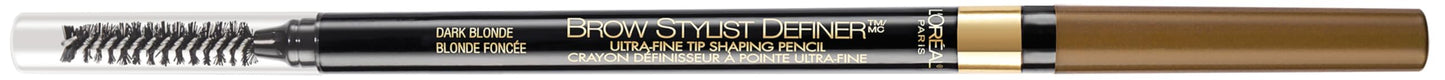 L'Oreal Paris Makeup Brow Stylist Definer Waterproof Eyebrow Pencil, Ultra-Fine Mechanical Pencil, Draws Tiny Brow Hairs and Fills in Sparse Areas Beauty & Personal Care L'Oreal Paris