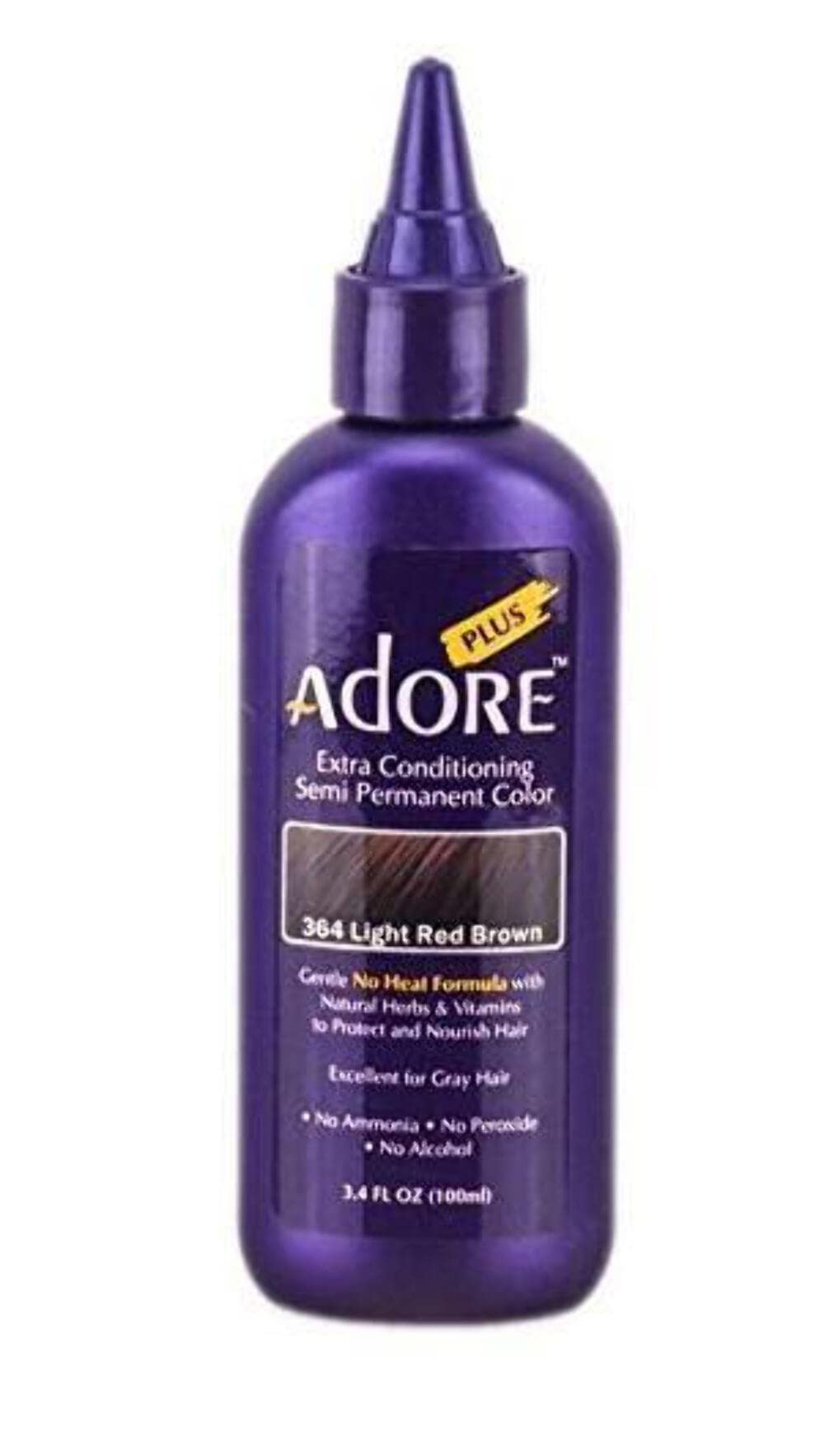 Adore Plus #364 LIGHT RED BROWN 3.4 FL OZ Beauty & Personal Care Adore