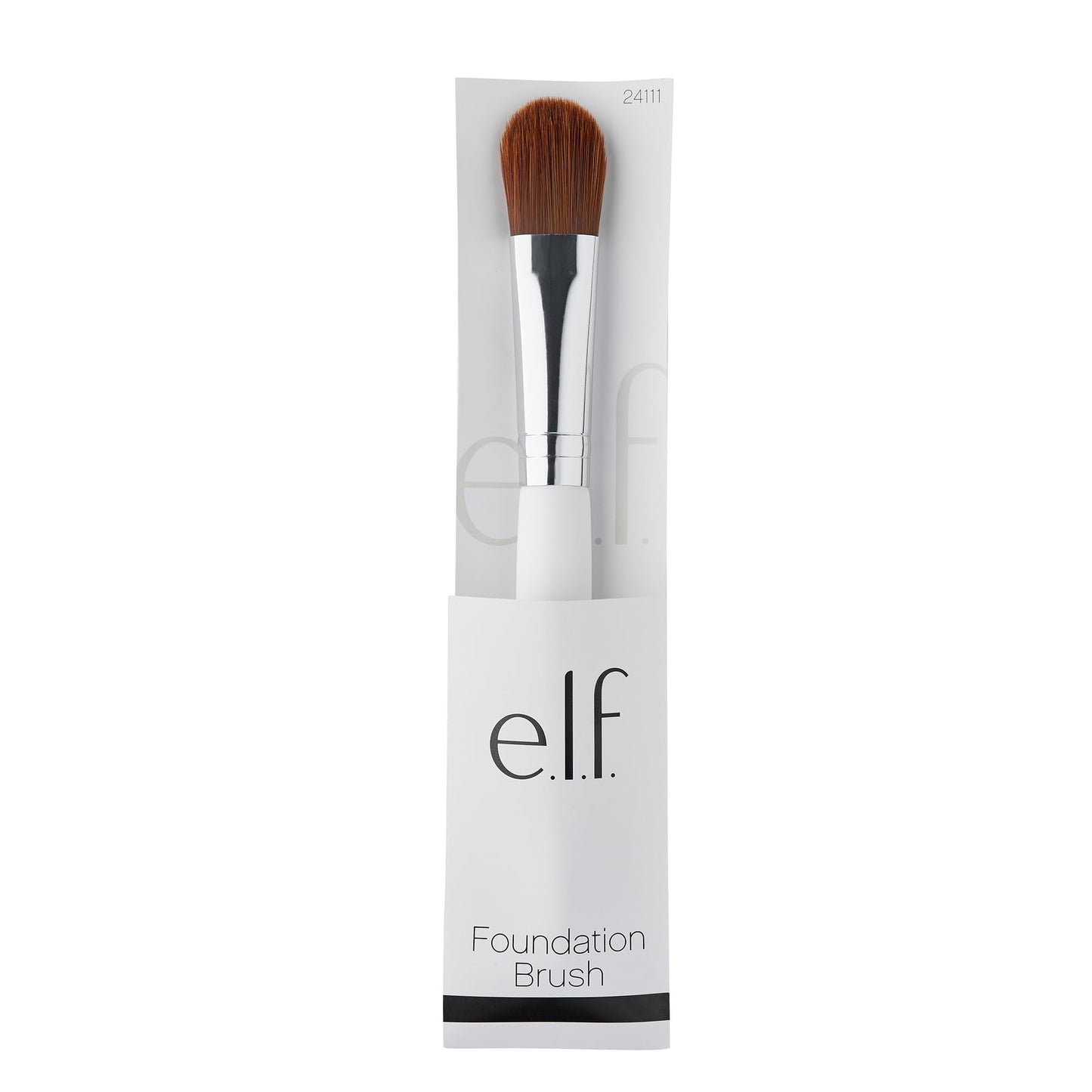 e.l.f. Foundation Brush, Tapered Face Makeup Brush For A Flawless, Ultra-Smooth, Poreless Finish, For Cream Or Liquid Formulas, Vegan & Cruelty-Free Beauty and Personal Care e.l.f.