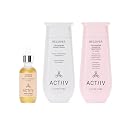 ACTIIV Ultimate Power Trio For Women | Boosts Fuller-Looking Hair, Strengthens, Soothes Scalp, Includes Shampoo, Conditioner & Serum, Vegan Beauty & Personal Care ACTIIV