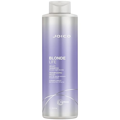 Joico Blonde Life Violet Shampoo | For Cool & Bright Blonde Hair | Neutralize Brassy Tones | Banish Yellow Tones | Boost Shine | Sulfate Free | Beauty & Personal Care Joico