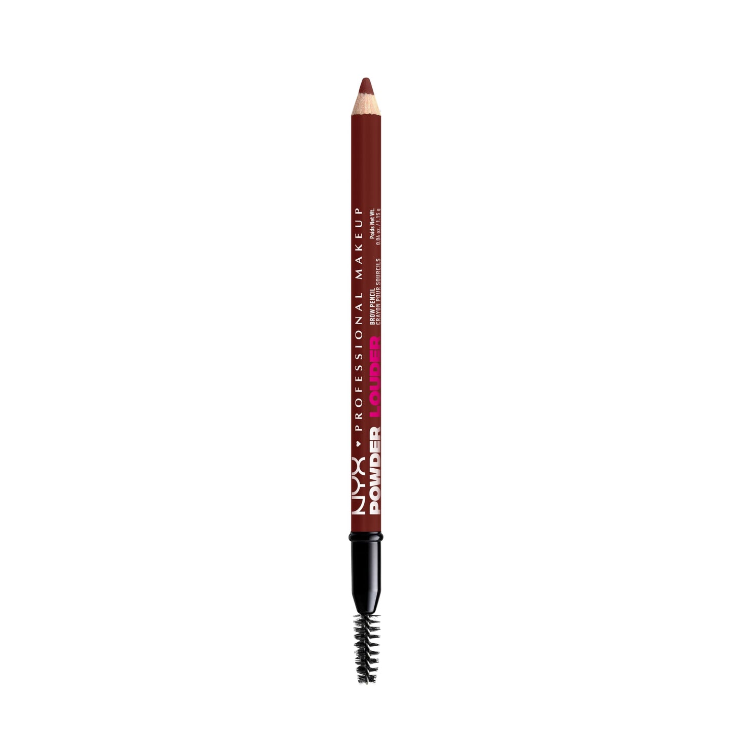 NYX PROFESSIONAL MAKEUP Powder Louder Eyebrow Pencil, Brow Pencil with Buildable Volume For Up To 12HR Wear, Vegan Formula - Black Cherry Beauty & Personal Care NYX PROFESSIONAL MAKEUP