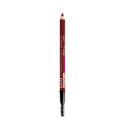 NYX PROFESSIONAL MAKEUP Powder Louder Eyebrow Pencil, Brow Pencil with Buildable Volume For Up To 12HR Wear, Vegan Formula - Black Cherry Beauty & Personal Care NYX PROFESSIONAL MAKEUP
