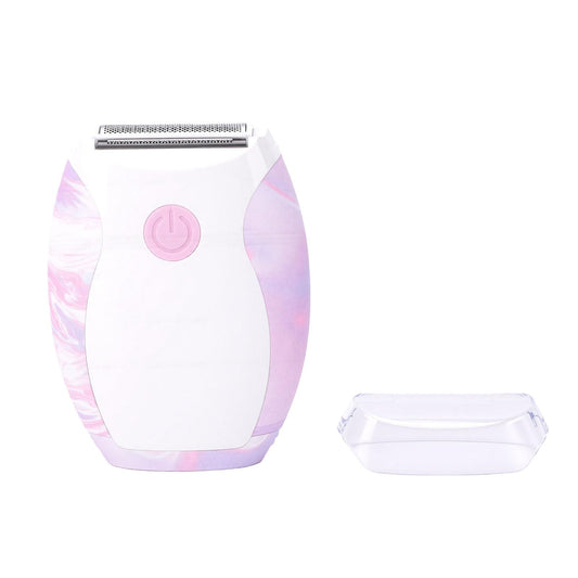 JTLB Electric Hair Trimmer for Women Bikini Body Hair Remover Cordless Wet Dry Use Portable Purple Grooming Tool with Lightweight Design for Travel Beauty and Personal Care JTLB