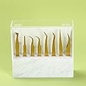 8 Holes Tweezers Holder, Acrylic Rack Storage Eyelash Extension Tools with Dust Cover Tweezer Display Stand Holder Eyelash Extension Supplies Acrylic Beauty & Personal Care LIXIMMAZN
