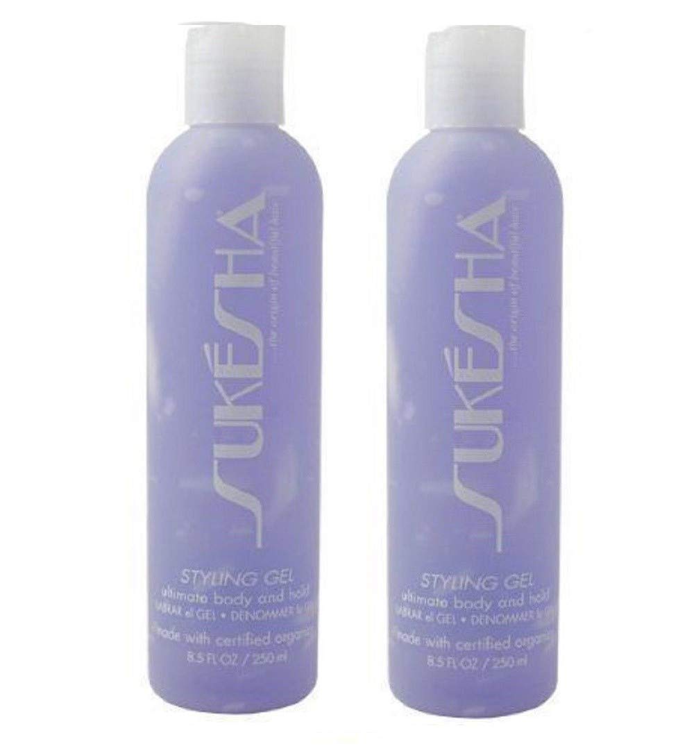 Sukesha Styling Gel 8.4 oz 2 Pack Beauty & Personal Care Sukesha