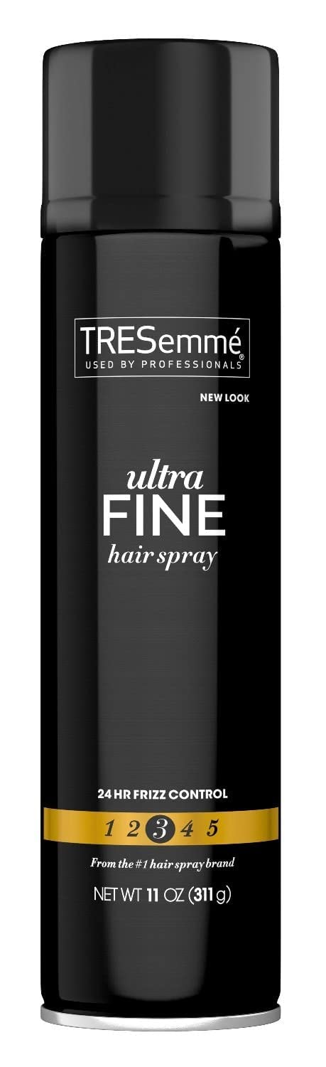 TRESemmé TRES Two Ultra Fine Mist Hair Spray For All Hair Types, Firm Control Hair Styling Anti-Frizz Hairspray With All-Day Humidity Resistance 11 oz Beauty & Personal Care TRESemmé
