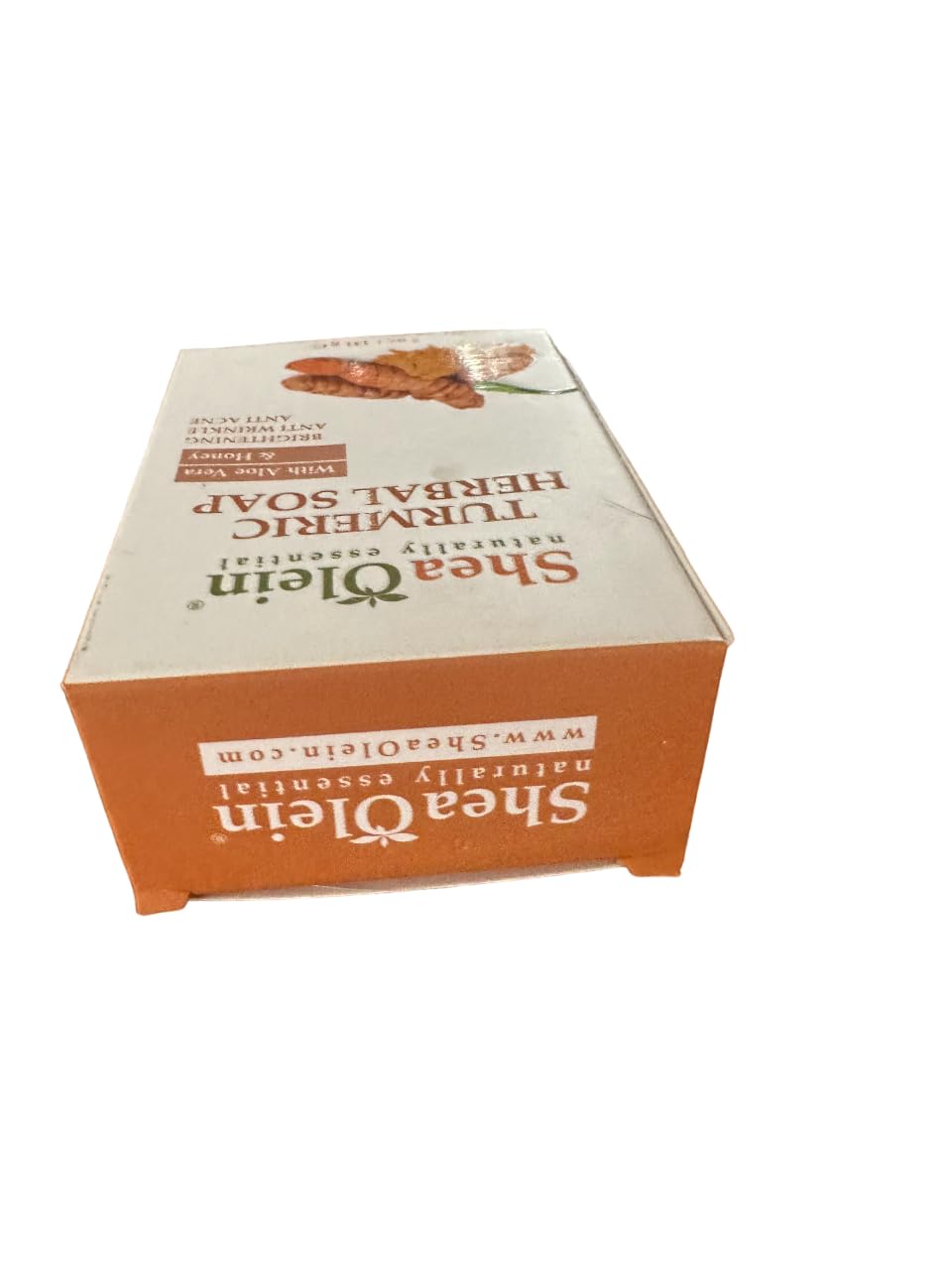 Shea Olein TURMERIC HERBAL SOAP WITH ALOE VERA & HONEY Beauty & Personal Care SheaOlein Naturally Essential
