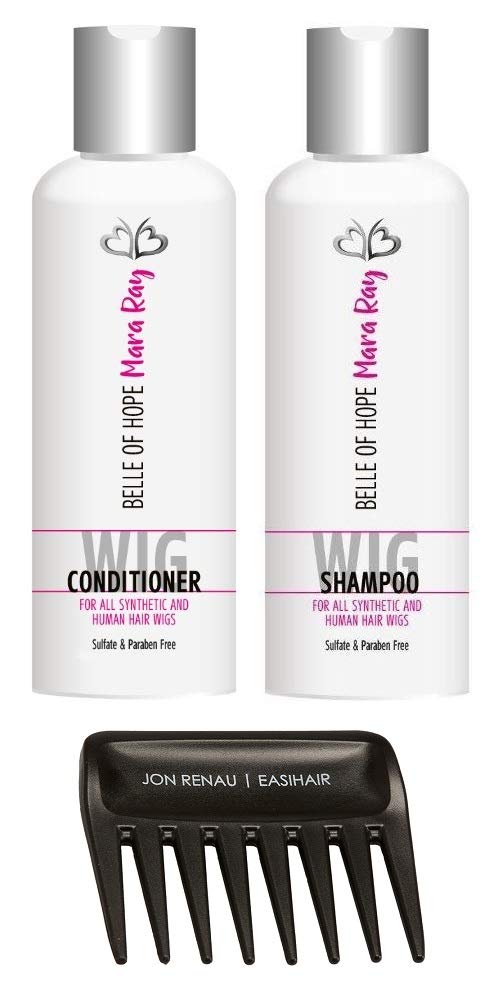 Bundle 4pc: EasiPart XL HD 12" by EasiHair, Wide Tooth Comb, Mara Ray Luxury 4oz Shampoo & Conditioner (14/26S10) Beauty & Personal Care EasiHair