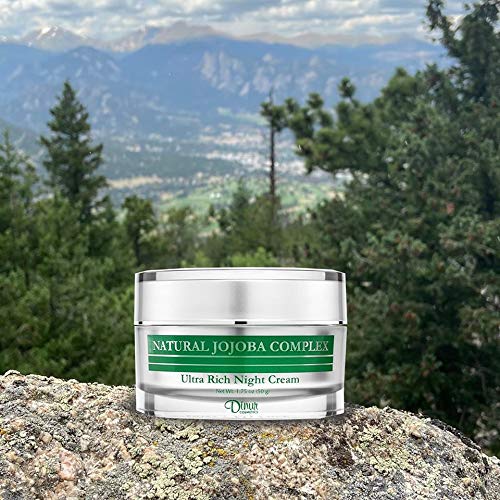 Dinur Cosmetics Natural Jojoba Complex Ultra Rich Night Cream Ultra Hydrating Moisturizer for Flakiness Dryness 1.75 oz/50 g Beauty & Personal Care Dinur Cosmetics