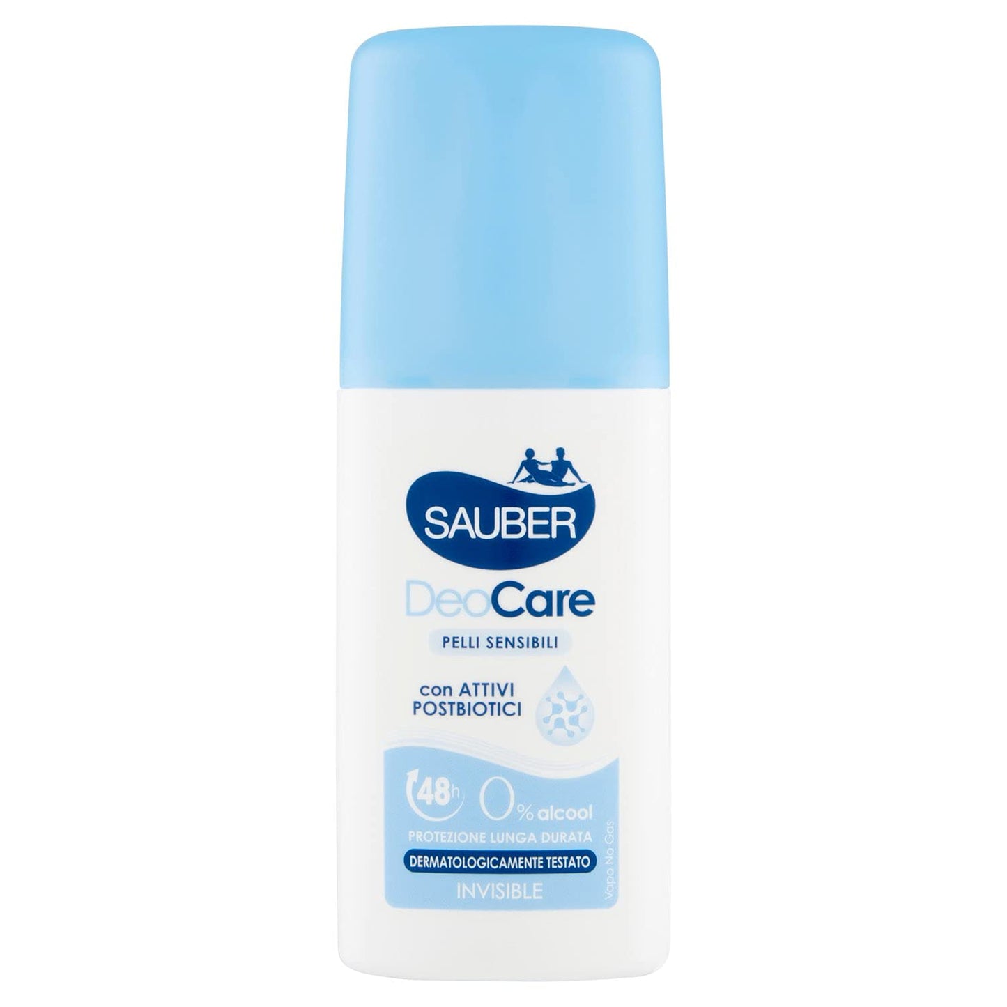 Sauber: "Deocare" Hypoallergenic Deodorant 2.54 Fluid Ounces (75ml) Vapo No Gas [ Italian Import ] Beauty and Personal Care Sauber